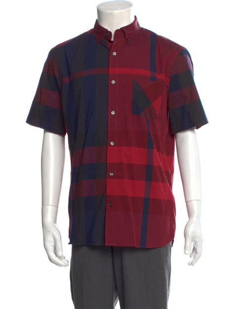 Exploded Check Pattern Short Sleeve Shirt 